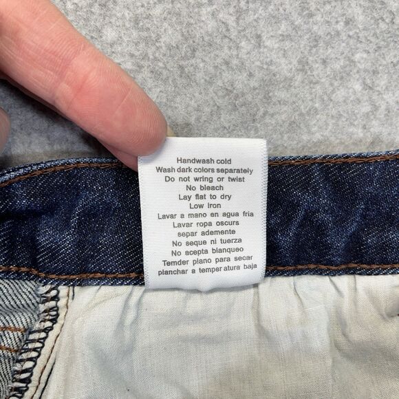 Judy Blue Jeans Women’s 7/28 Straight Fit Dark Wash Button Fly Stretch JB88598 - Picture 7 of 15